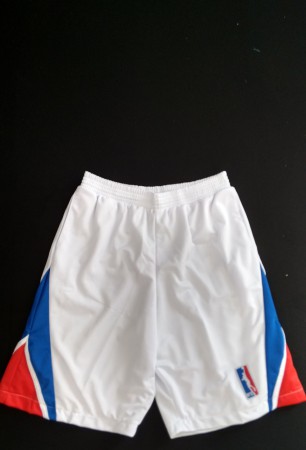 BERMUDA BASQUETE BRANCA, AZUL E VERMELHO G