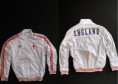 JAQUETA ESPORTIVA INGLATERRA BRANCA G